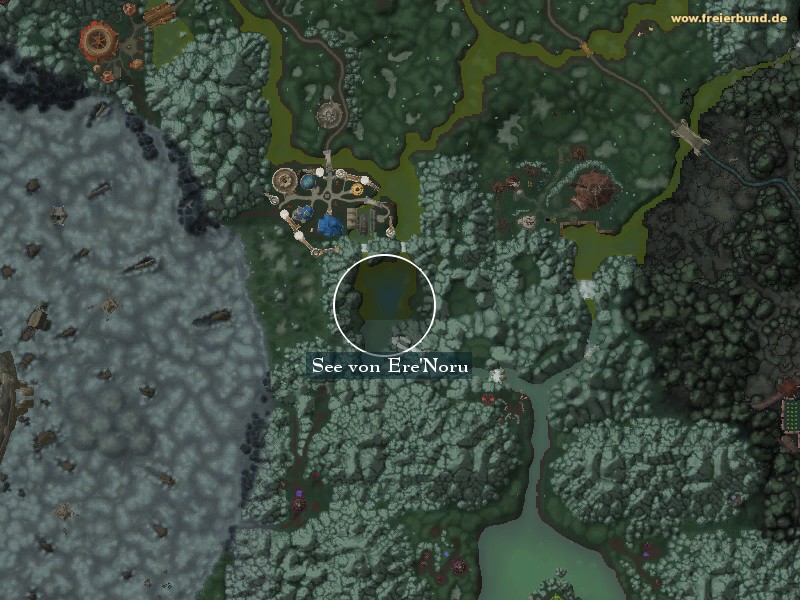 See von Ere'Noru (Ere'noru Lake) Landmark WoW World of Warcraft 