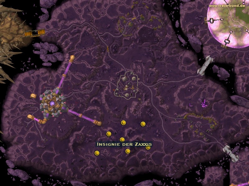 Insignie der Zaxxis (Zaxxis Insignia) Quest-Gegenstand WoW World of Warcraft 