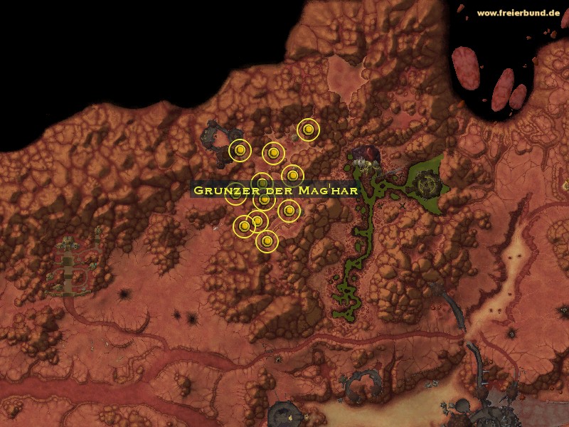 Grunzer der Mag'har (Mag'har Grunt) Monster WoW World of Warcraft 