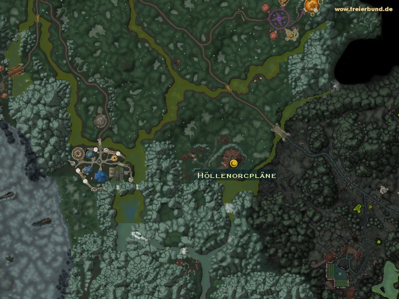 Höllenorcpläne (Fel Orc Plans) Quest-Gegenstand WoW World of Warcraft 