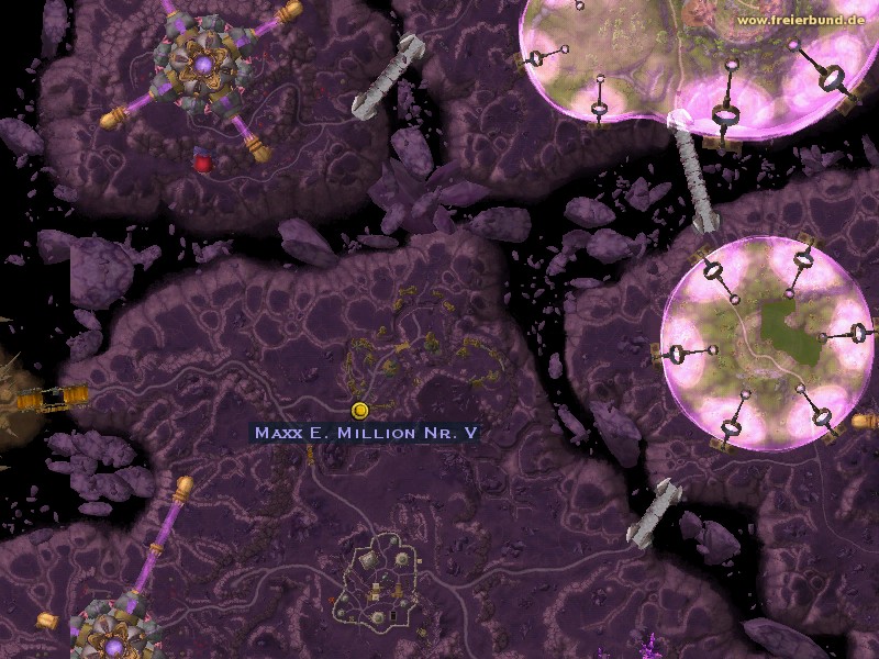 Maxx E. Million Nr. V (Maxx A. Million Mk. V) Quest NSC WoW World of Warcraft 
