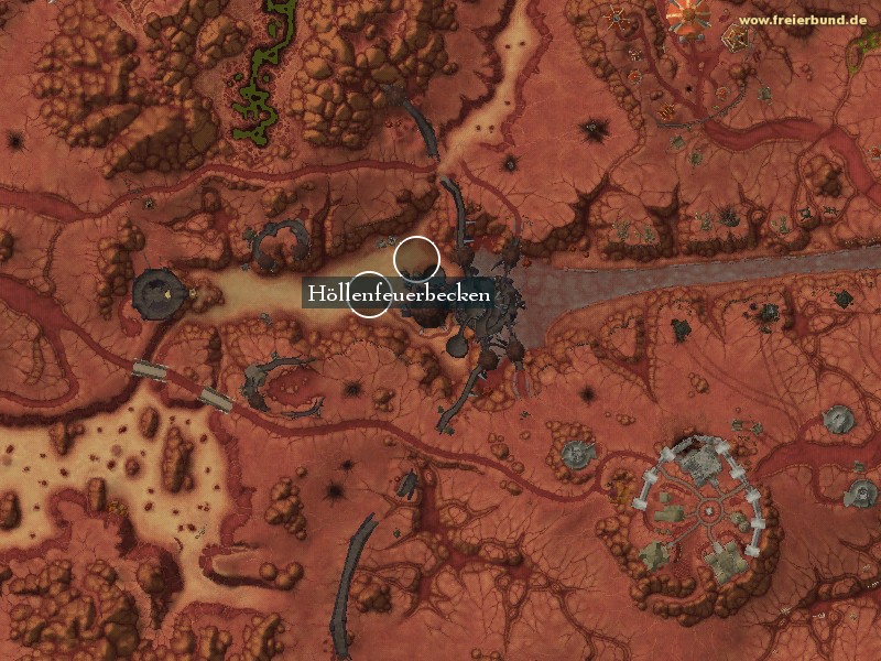 Höllenfeuerbecken (Hellfire Basin) Landmark WoW World of Warcraft 