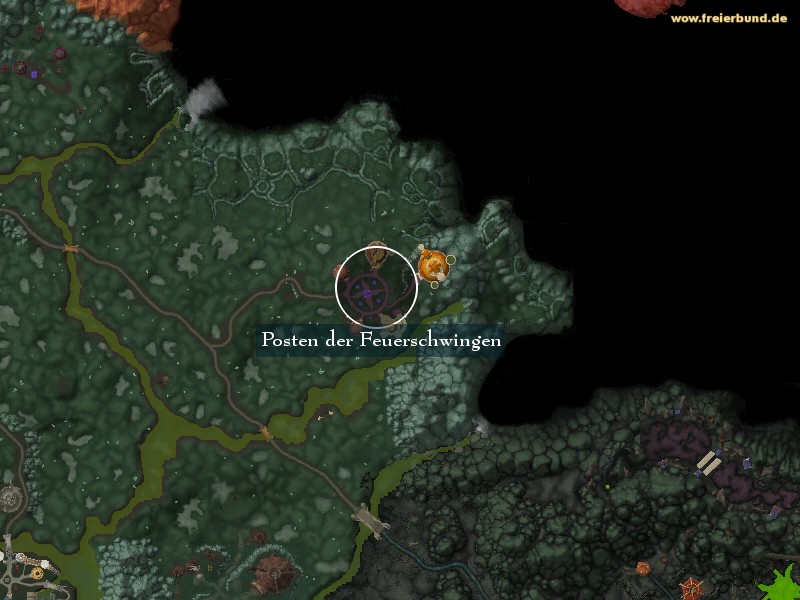 Posten der Feuerschwingen (Firewing Point) Landmark WoW World of Warcraft 