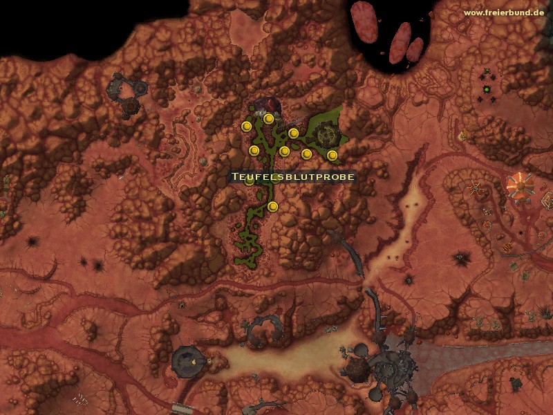 Teufelsblutprobe (Felblood Sample) Quest-Gegenstand WoW World of Warcraft 