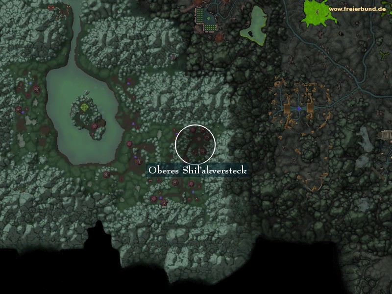 Oberes Shil'akversteck (Upper Veil Shil'ak) Landmark WoW World of Warcraft 