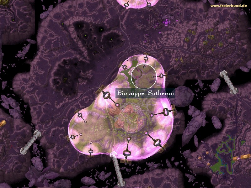 Biokuppel Sutheron (Eco-Dome Sutheron) Landmark WoW World of Warcraft 