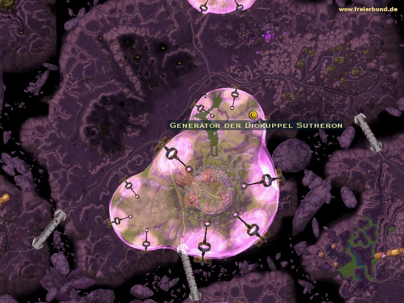 Generator der Biokuppel Sutheron (Eco-Dome Sutheron Generator) Quest-Gegenstand WoW World of Warcraft 