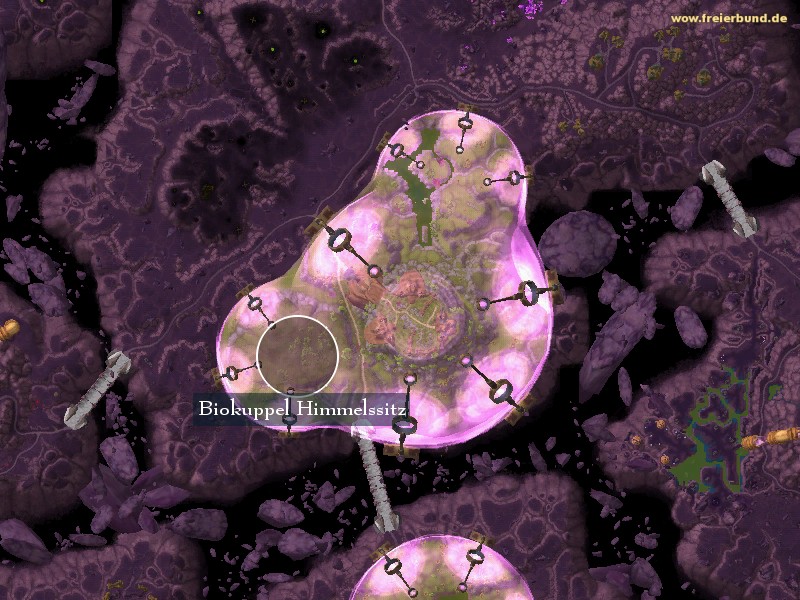 Biokuppel Himmelssitz (Eco-Dome Skyperch) Landmark WoW World of Warcraft 