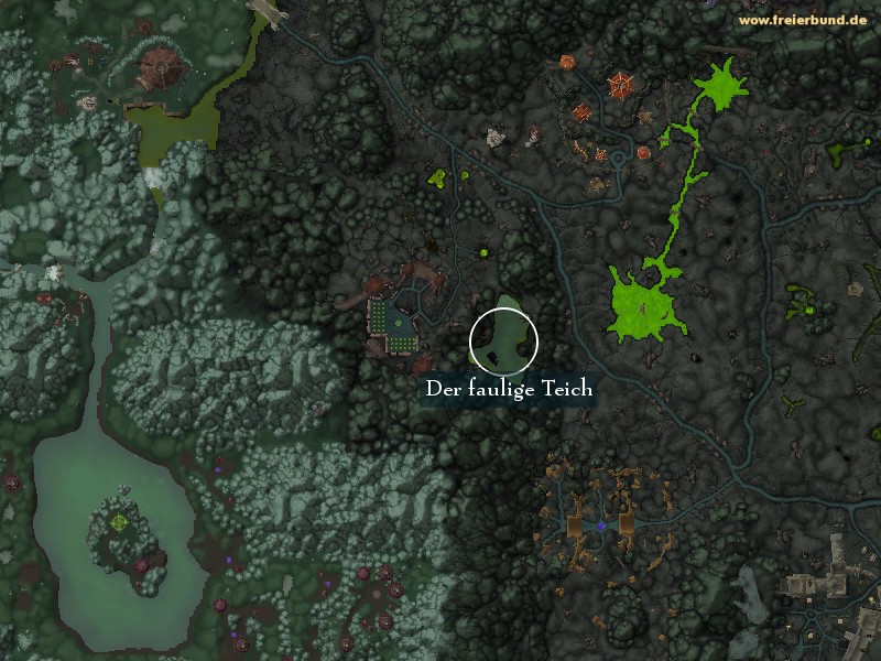 Der faulige Teich (The Fetid Pool) Landmark WoW World of Warcraft 