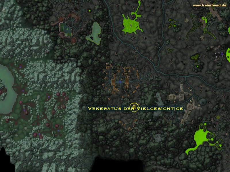 Veneratus der Vielgesichtige (Veneratus the Many) Monster WoW World of Warcraft 