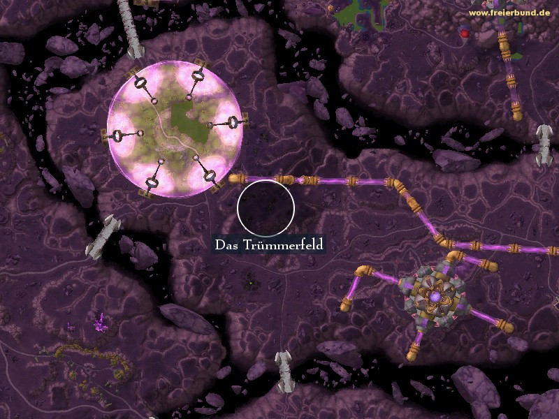 Das Trümmerfeld (The Scrap Field) Landmark WoW World of Warcraft 