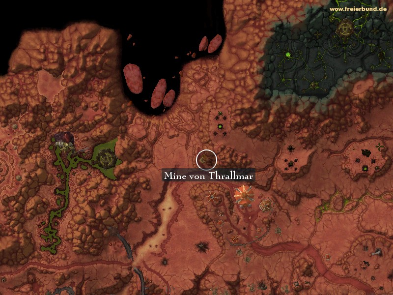 Mine von Thrallmar (Thrallmar Mine) Landmark WoW World of Warcraft 