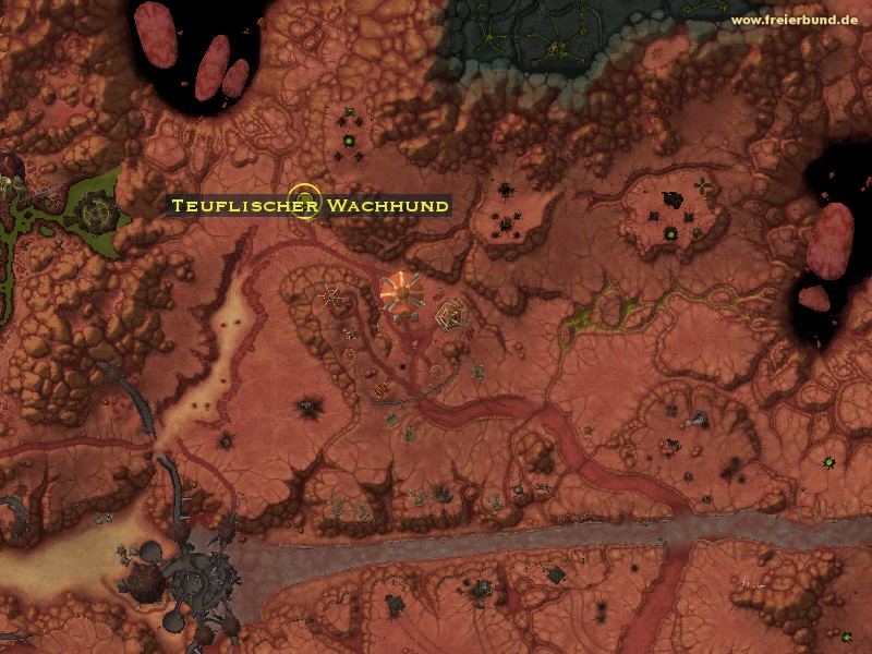 Teuflischer Wachhund (Fel Guard Hound) Monster WoW World of Warcraft 