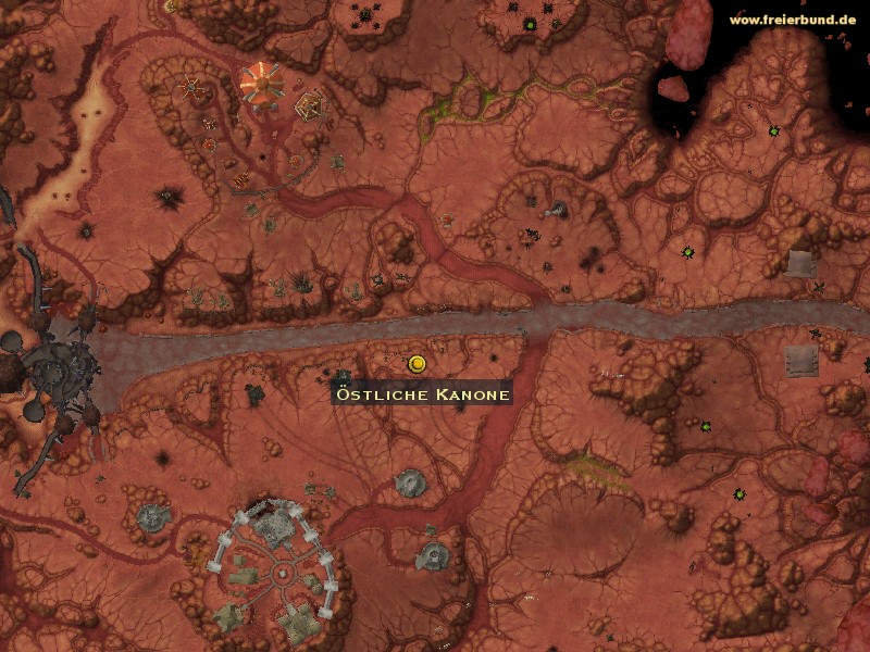 Östliche Kanone (Eastern Alliance Cannon) Quest-Gegenstand WoW World of Warcraft 