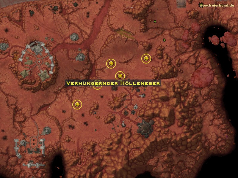 Verhungernder Hölleneber (Starving Helboar) Monster WoW World of Warcraft 