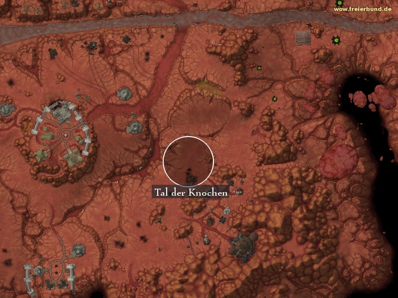Tal der Knochen (Valley of Bones) Landmark WoW World of Warcraft 