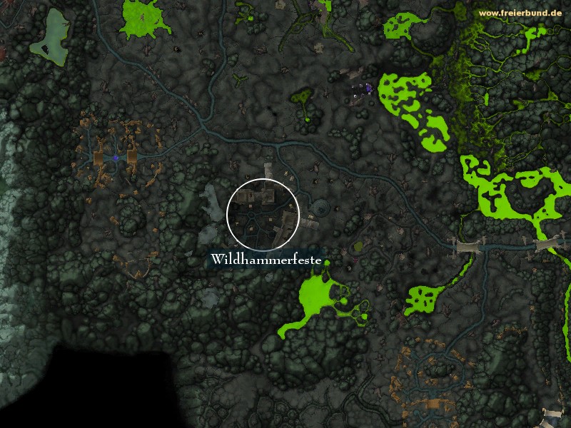 Wildhammerfeste (Wildhammer Stronghold) Landmark WoW World of Warcraft 