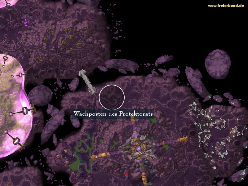 Wachposten des Protektorats (Protectorate Watch Post) Landmark WoW World of Warcraft 