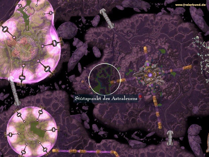 Stützpunkt des Astraleums (Ethereum Staging Grounds) Landmark WoW World of Warcraft 