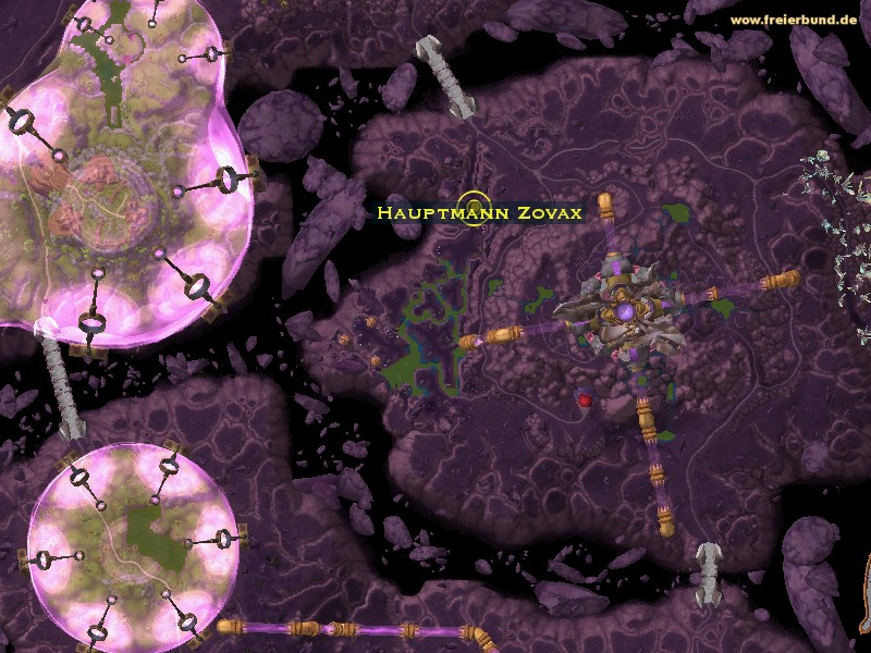 Hauptmann Zovax (Captain Zovax) Monster WoW World of Warcraft 