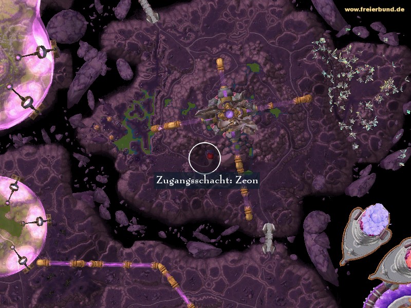 Zugangsschacht: Zeon (Access Shaft Zeon) Landmark WoW World of Warcraft 