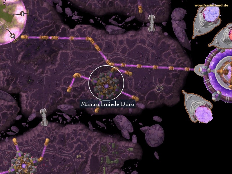Manaschmiede Duro (Manaforge Duro) Landmark WoW World of Warcraft 