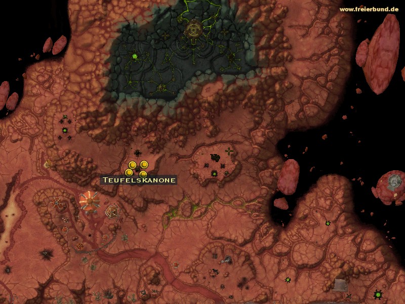 Teufelskanone (Fel Cannon) Quest-Gegenstand WoW World of Warcraft 