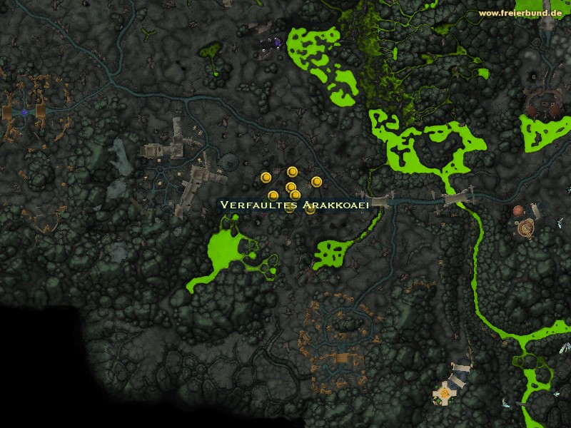 Verfaultes Arakkoaei (Rotten Arakkoa Egg) Quest-Gegenstand WoW World of Warcraft 