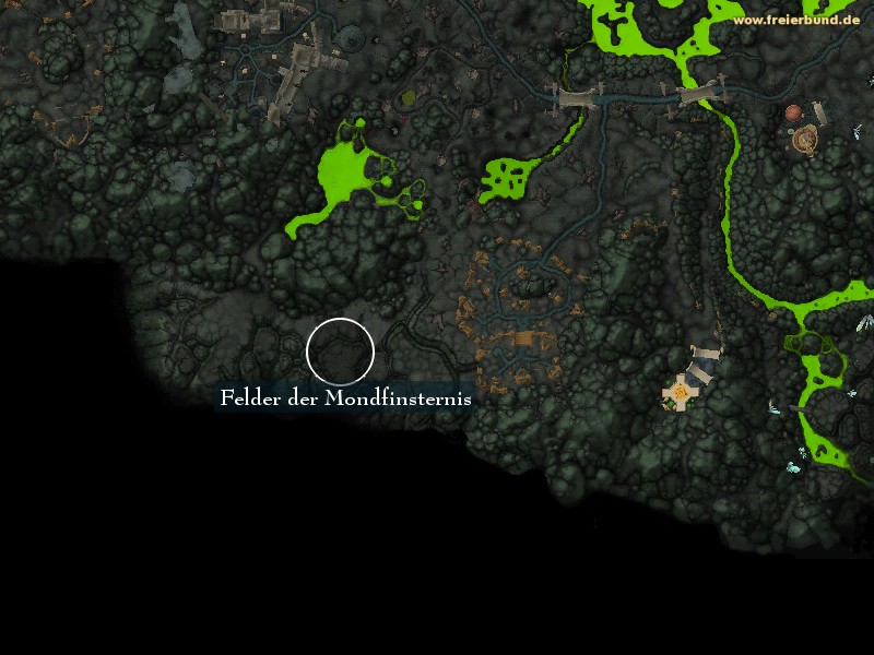 Felder der Mondfinsternis (Eclipsion Fields) Landmark WoW World of Warcraft 