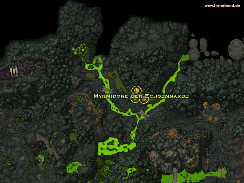 Myrmidone der Echsennarbe (Coilskar Myrmidon) Monster WoW World of Warcraft 