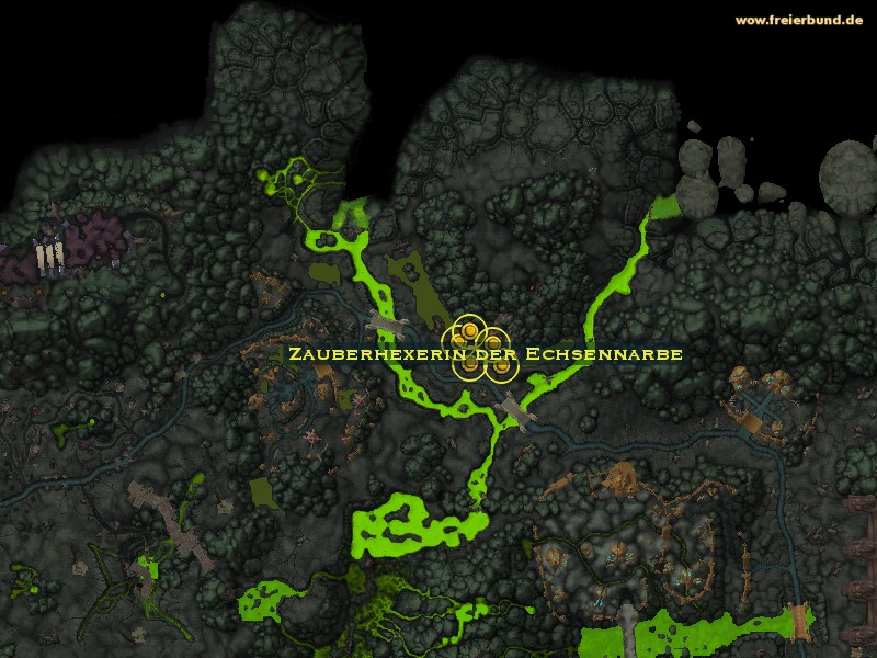Zauberhexerin der Echsennarbe (Coilskar Sorceress) Monster WoW World of Warcraft 
