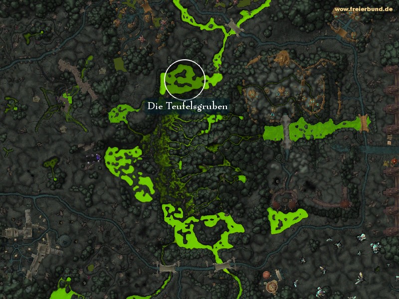 Die Teufelsgruben (Fel Pits) Landmark WoW World of Warcraft 