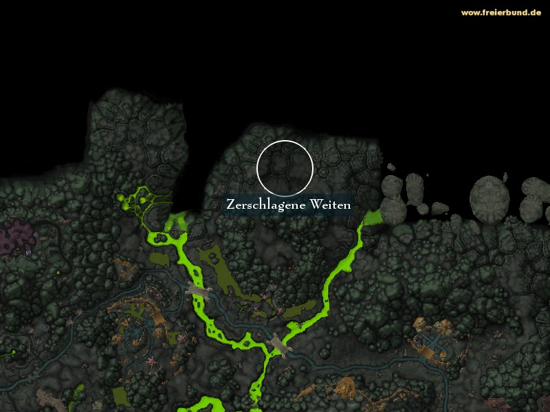 Zerschlagene Weiten (Shattered Plains) Landmark WoW World of Warcraft 