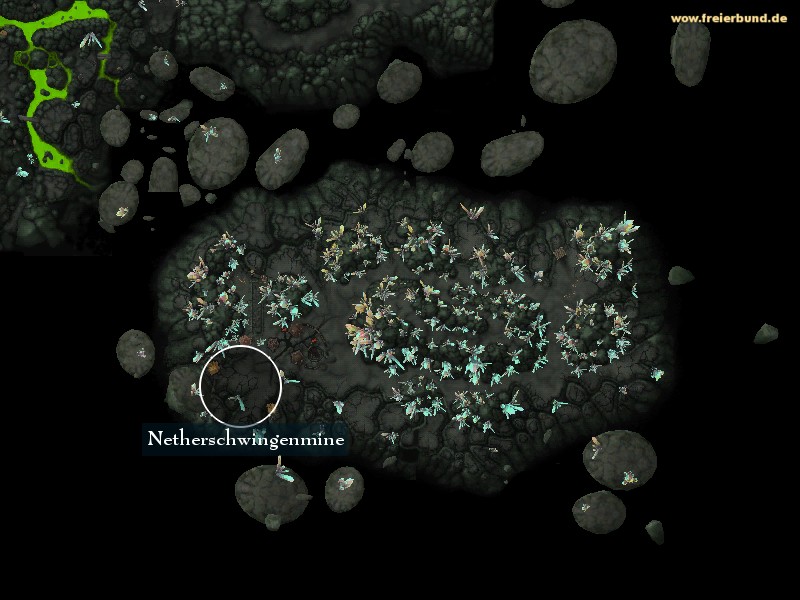 Netherschwingenmine (Netherwing Mines) Landmark WoW World of Warcraft 