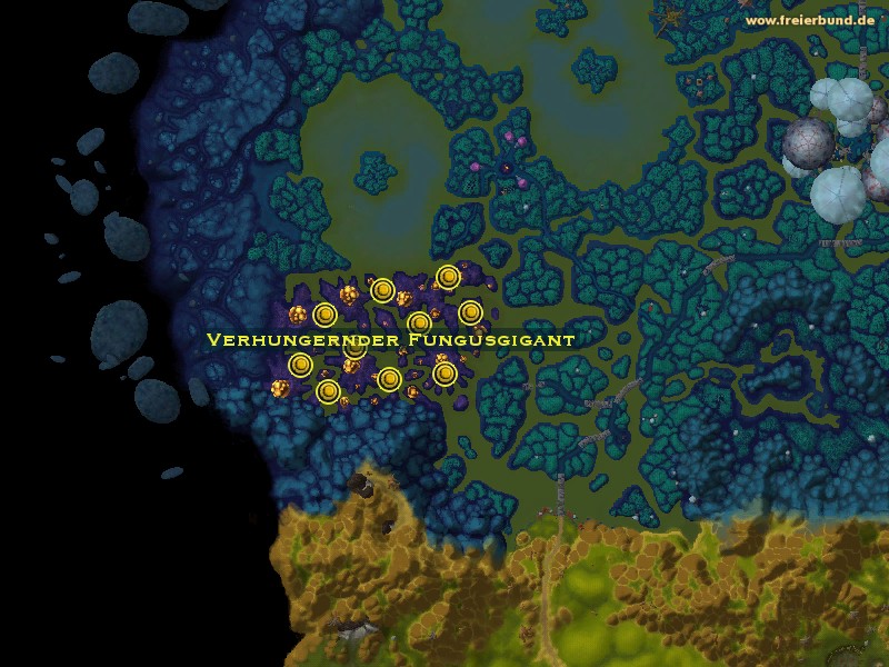 Verhungernder Fungusgigant (Starving Fungal Giant) Monster WoW World of Warcraft 