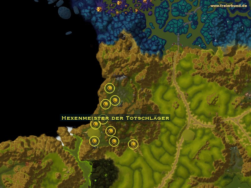 Hexenmeister der Totschläger (Warmaul Warlock) Monster WoW World of Warcraft 