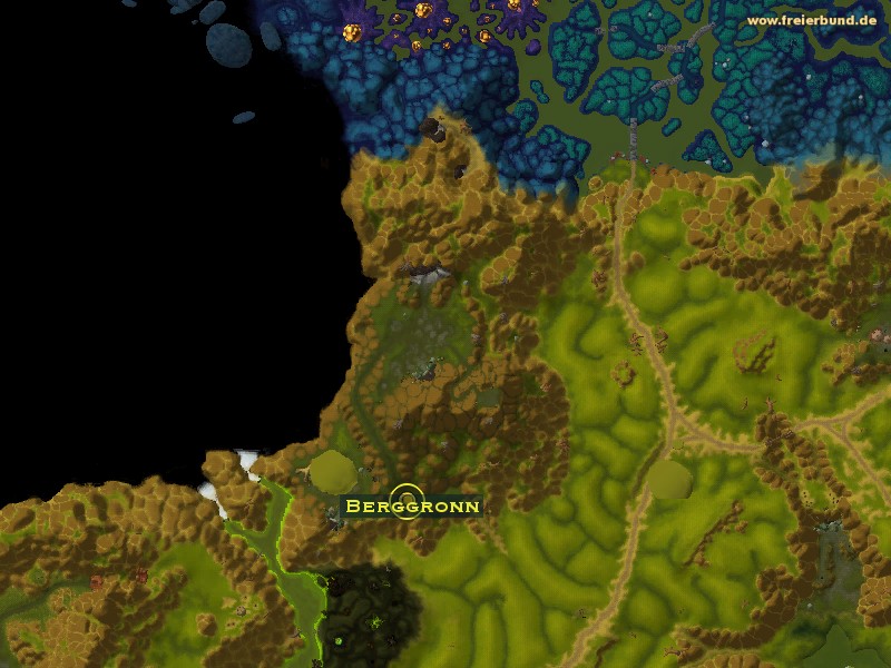 Berggronn (Mountain Gronn) Monster WoW World of Warcraft 