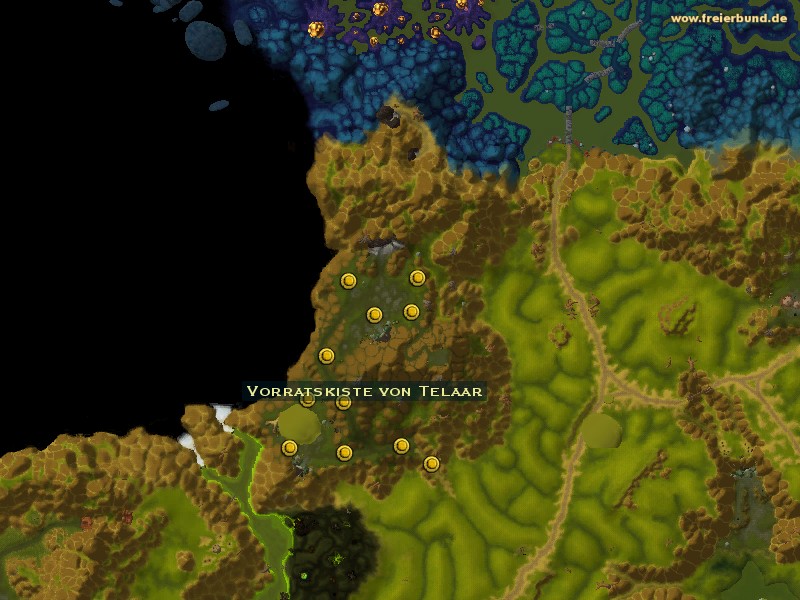 Vorratskiste von Telaar (Telaar Supply Crate) Quest-Gegenstand WoW World of Warcraft 