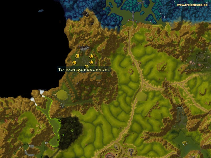 Totschlägerschädel (Warmaul Skull) Quest-Gegenstand WoW World of Warcraft 