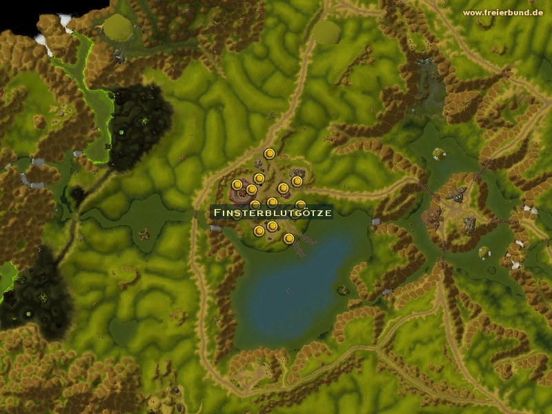 Finsterblutgötze (Murkblood Idol) Quest-Gegenstand WoW World of Warcraft 