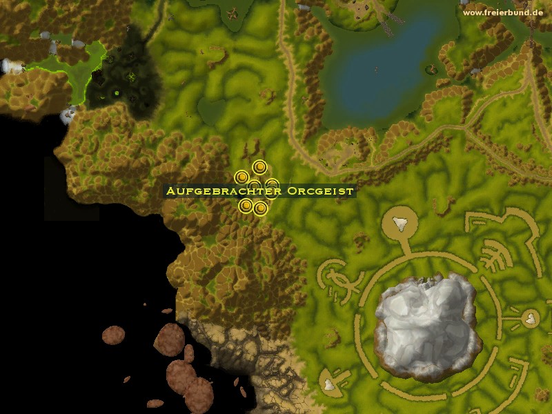 Aufgebrachter Orcgeist (Agitated Orc Spirit) Monster WoW World of Warcraft 