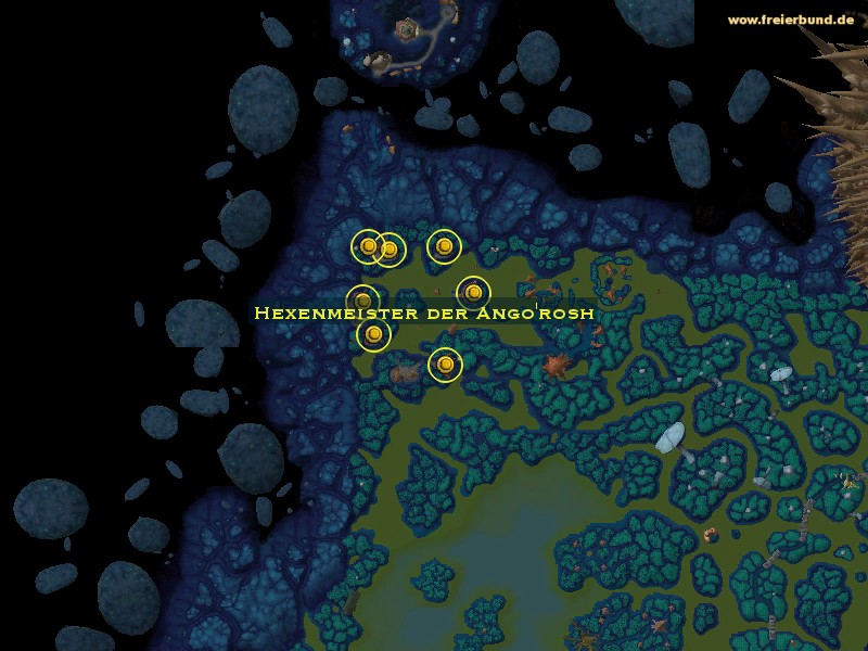 Hexenmeister der Ango'rosh (Ango'rosh Warlock) Monster WoW World of Warcraft 