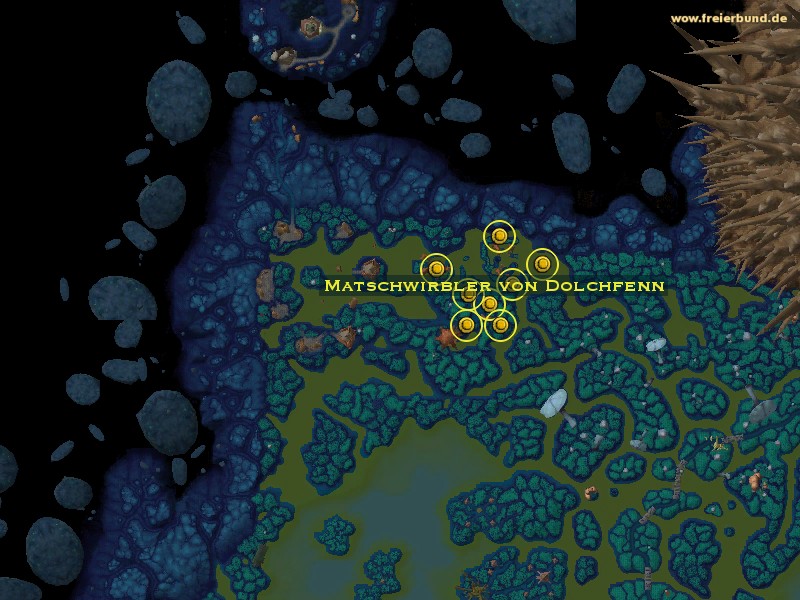 Matschwirbler von Dolchfenn (Daggerfen Muckdweller) Monster WoW World of Warcraft 