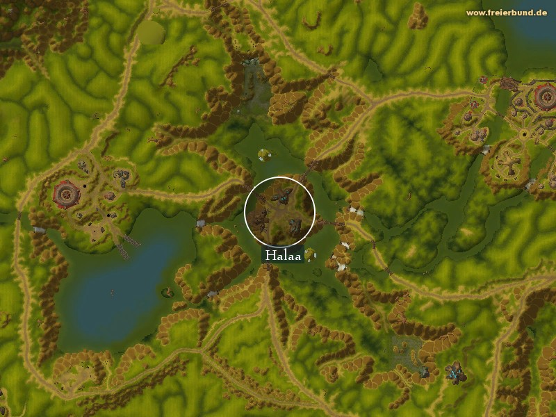 Halaa (Halaa) Landmark WoW World of Warcraft 