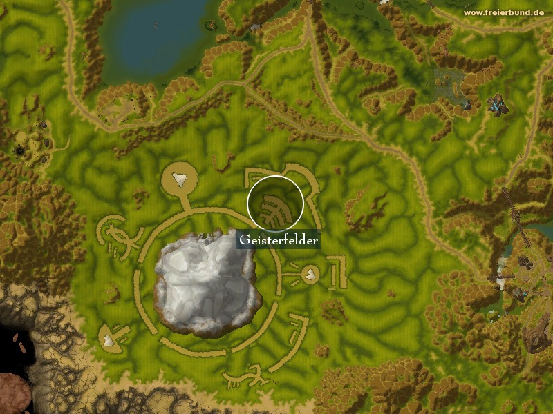 Geisterfelder (Spirit Fields) Landmark WoW World of Warcraft 