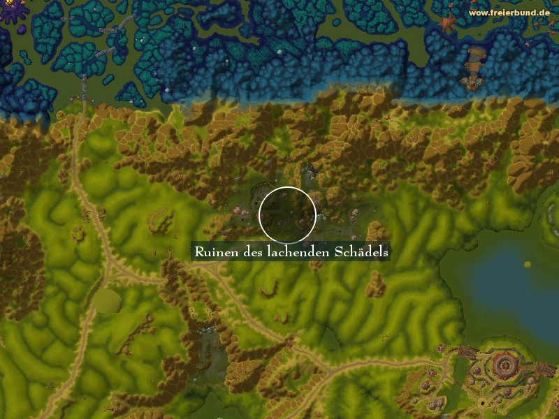 Ruinen des lachenden Schädels (Laughing Skull Ruins) Landmark WoW World of Warcraft 