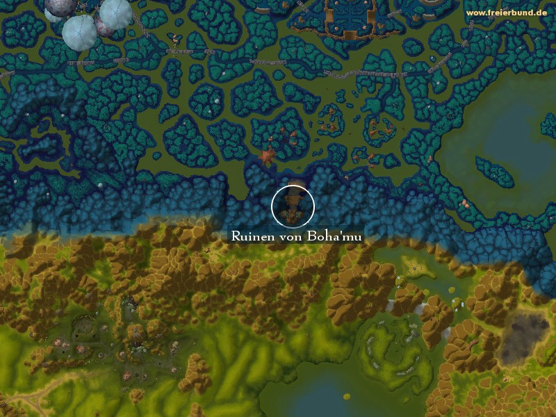 Ruinen von Boha'mu (Boha'mu Ruins) Landmark WoW World of Warcraft 