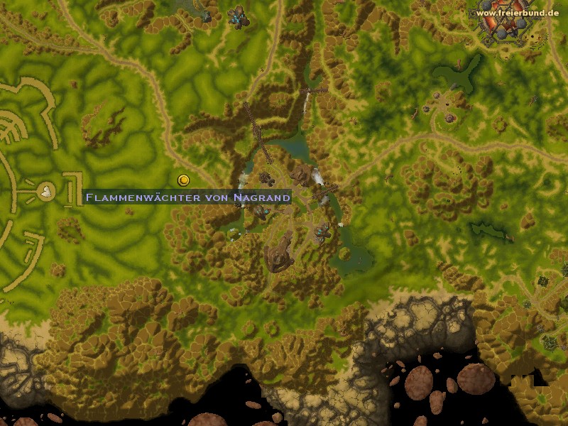 Flammenwächter von Nagrand (Nagrand Flame Warden) Quest NSC WoW World of Warcraft 