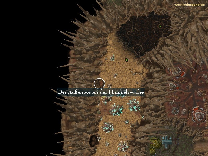 Der Außenposten der Himmelswache (The Skyguard Outpost) Landmark WoW World of Warcraft 