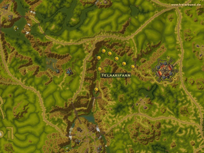 Telaarifarn (Telaari Frond) Quest-Gegenstand WoW World of Warcraft 